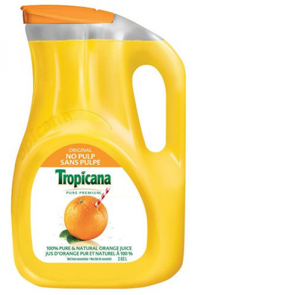 Tropicana No Pulp Orange Juice